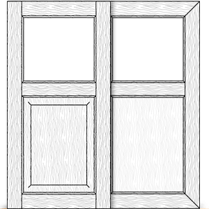 Combination Frame & Panel Doors