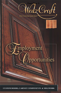 WalzCraft Employment Opportunity Brochure