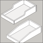 Pullout (Shaped Sides) Drawer Boxes