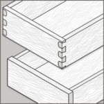Specialty Joinery for Drawer Boxes (French-Full-Through)