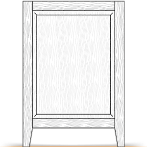Square and Tapered Door Options