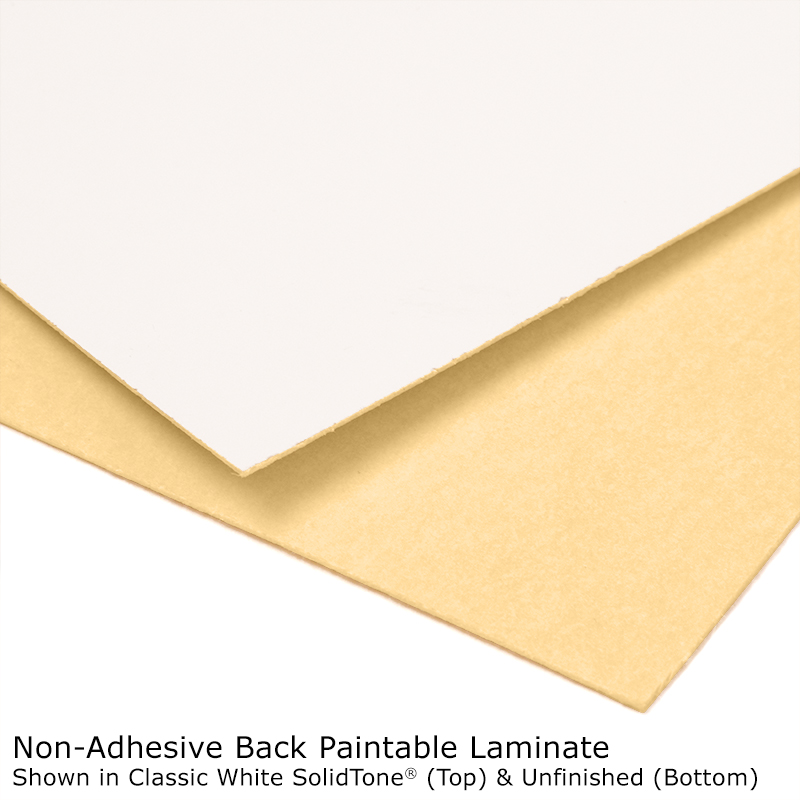 Paintable Laminate Sheets, Flexibile, Smooth & Easy to Cut