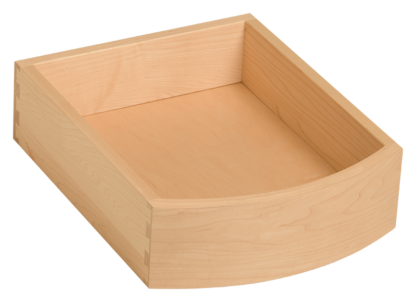 Curved Maple Drawer Box