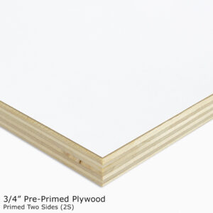 Pre-Primed Plywood