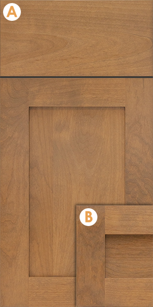 Fairfax R5003 Alder Shaker Door