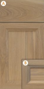 Leighton White Oak Cabinet Door