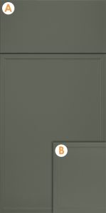 Horizon in Verde Super Matte 3D Laminate