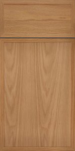 Trenton Oak Slim Shaker Door