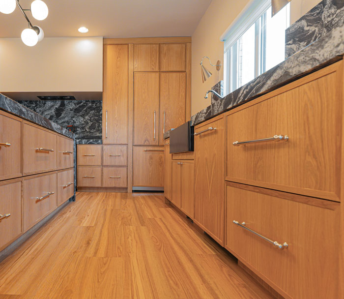 Nexus Kitchen in White Oak