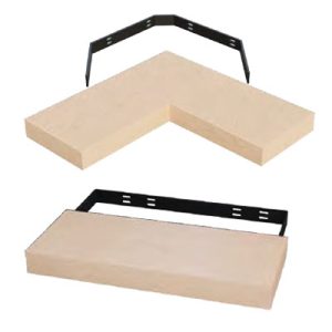 Corner and Linear Floating Shelves